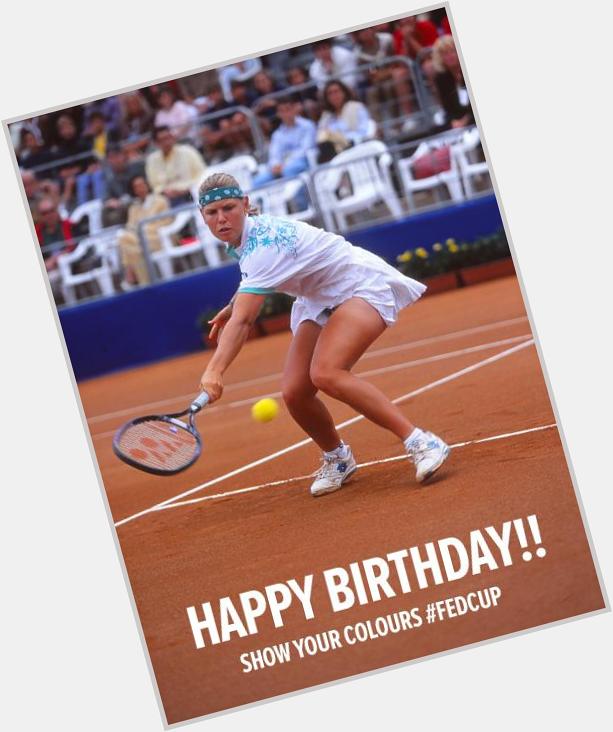 Happy 40th Birthday to 1992 champion Anke Huber! 