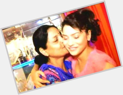 Anki with her mom .. Happy Birthday Ankita Lokhande 