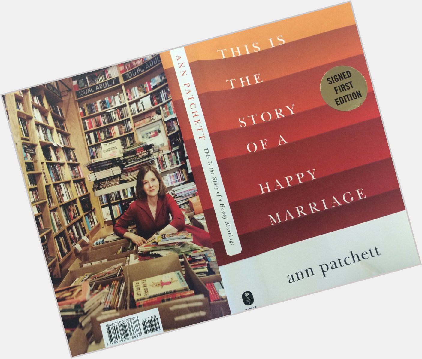 Happy Birthday to our second favorite author/bookstore owner, Ann Patchett 