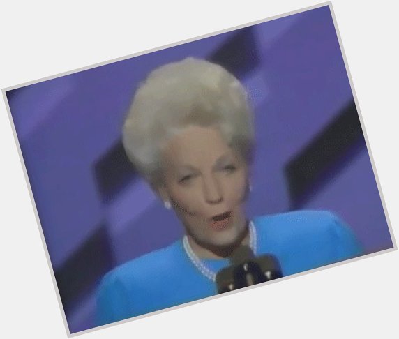 Happy Birthday, Ann Richards. Oh, to imagine what you would have said about Trump. 
