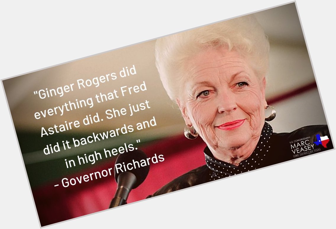 Happy Birthday to the one and only Governor Ann Richards! You make Texas proud. 