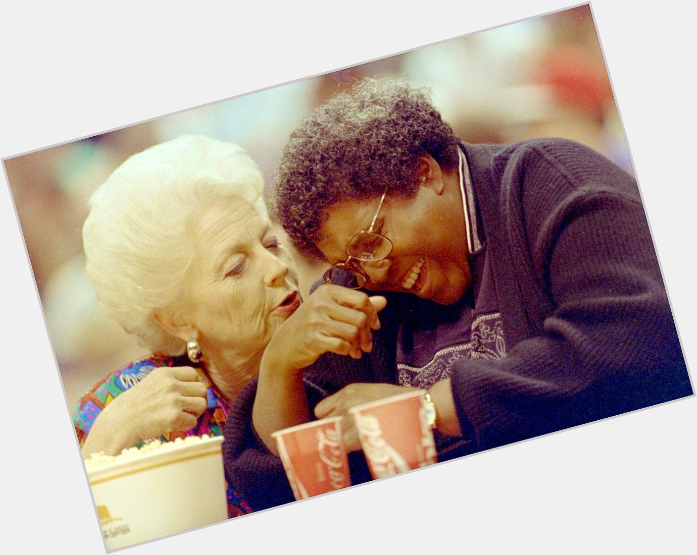 Happy Birthday Ann Richards...would love to know what you were saying to Barbara Jordan.. 