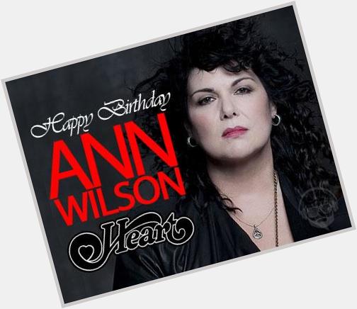 Hoy Ann Wilson está de cumpleaños ¡Happy Birthday! genial cover  