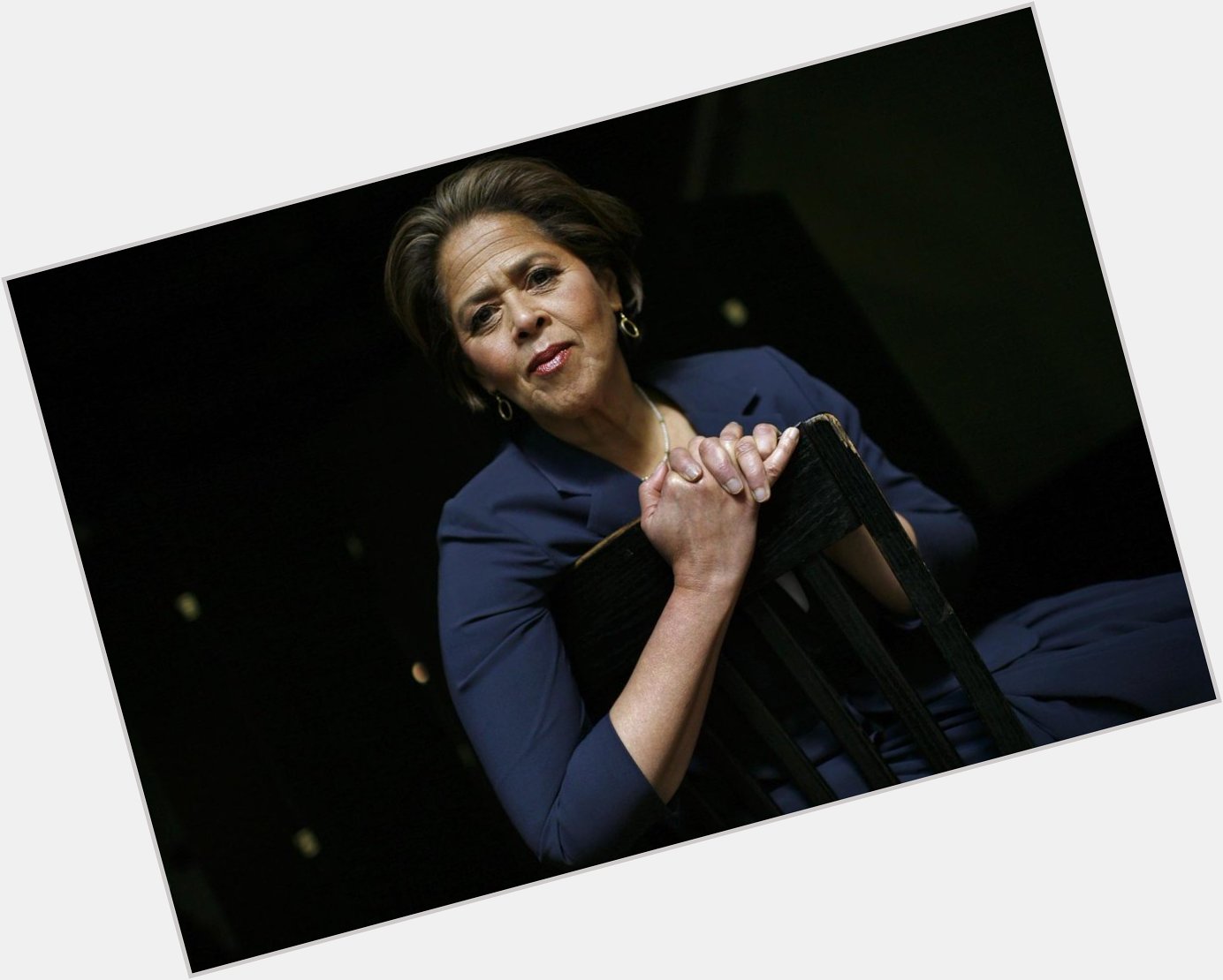 Image from 
Happy 65th Birthday to the incomparable Anna Deavere Smith! 