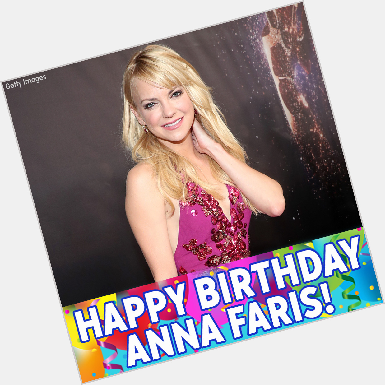 Happy birthday to actress and author Anna Faris! 