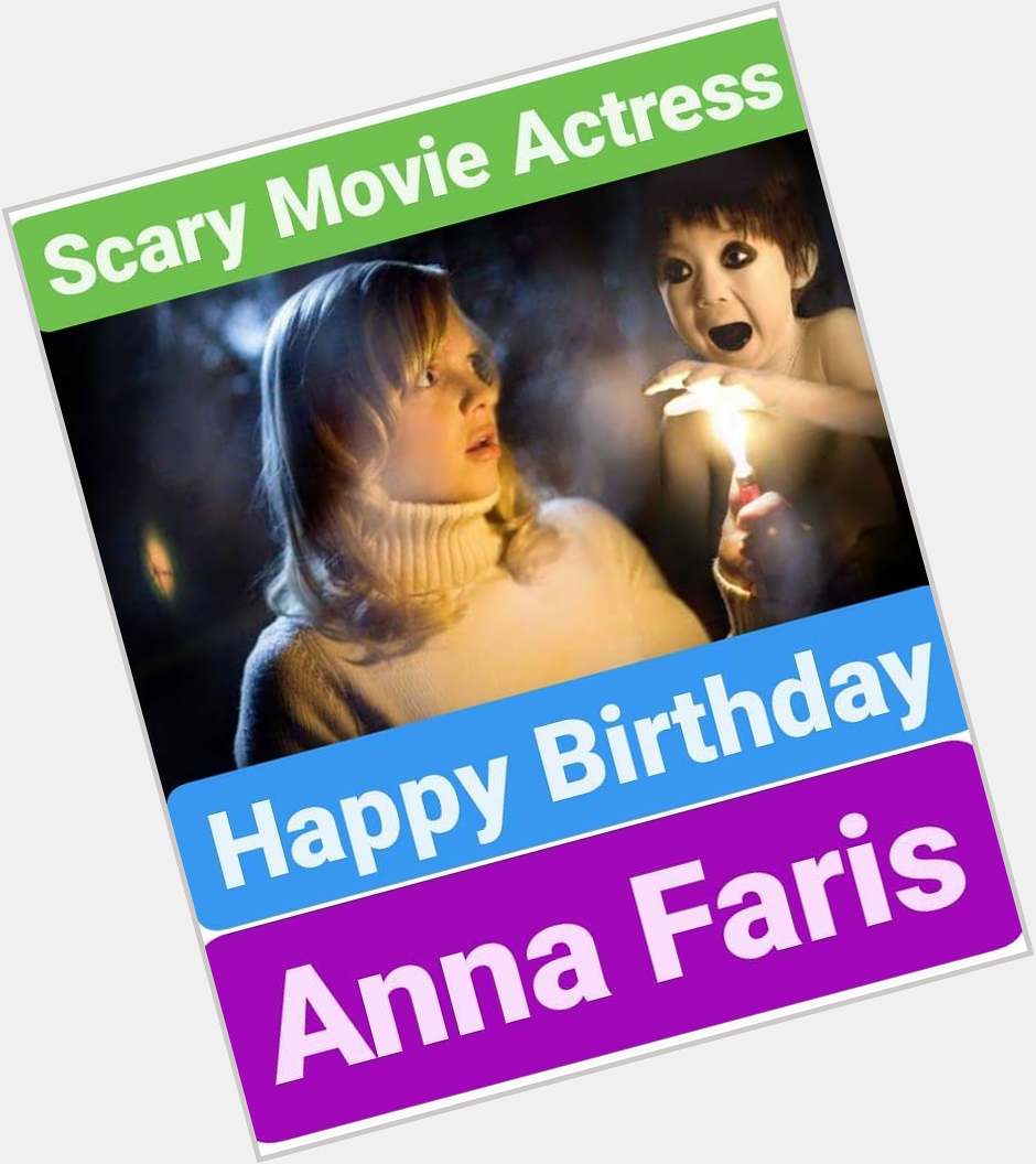 Happy Birthday 
Anna Faris    