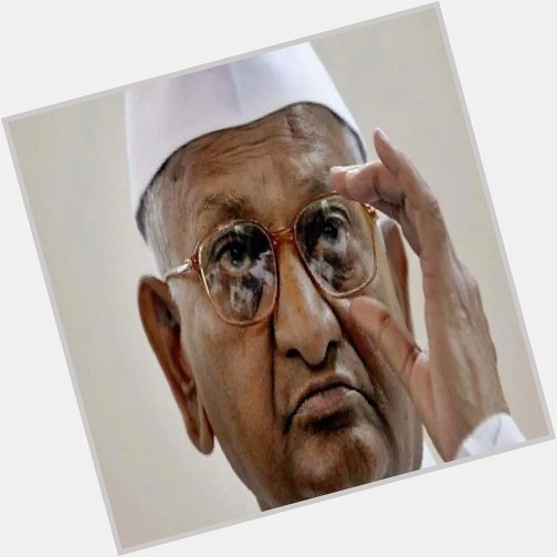 Kisan Baburao Hazare  : Anna Hazare  Happy Birthday   