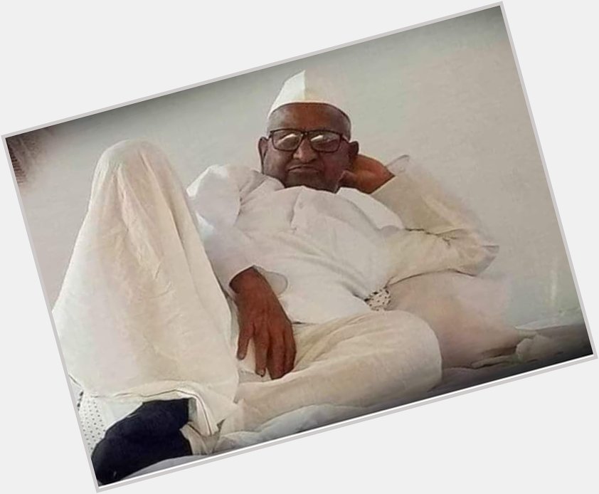  Happy Birthday to you Anna Hazare ji 