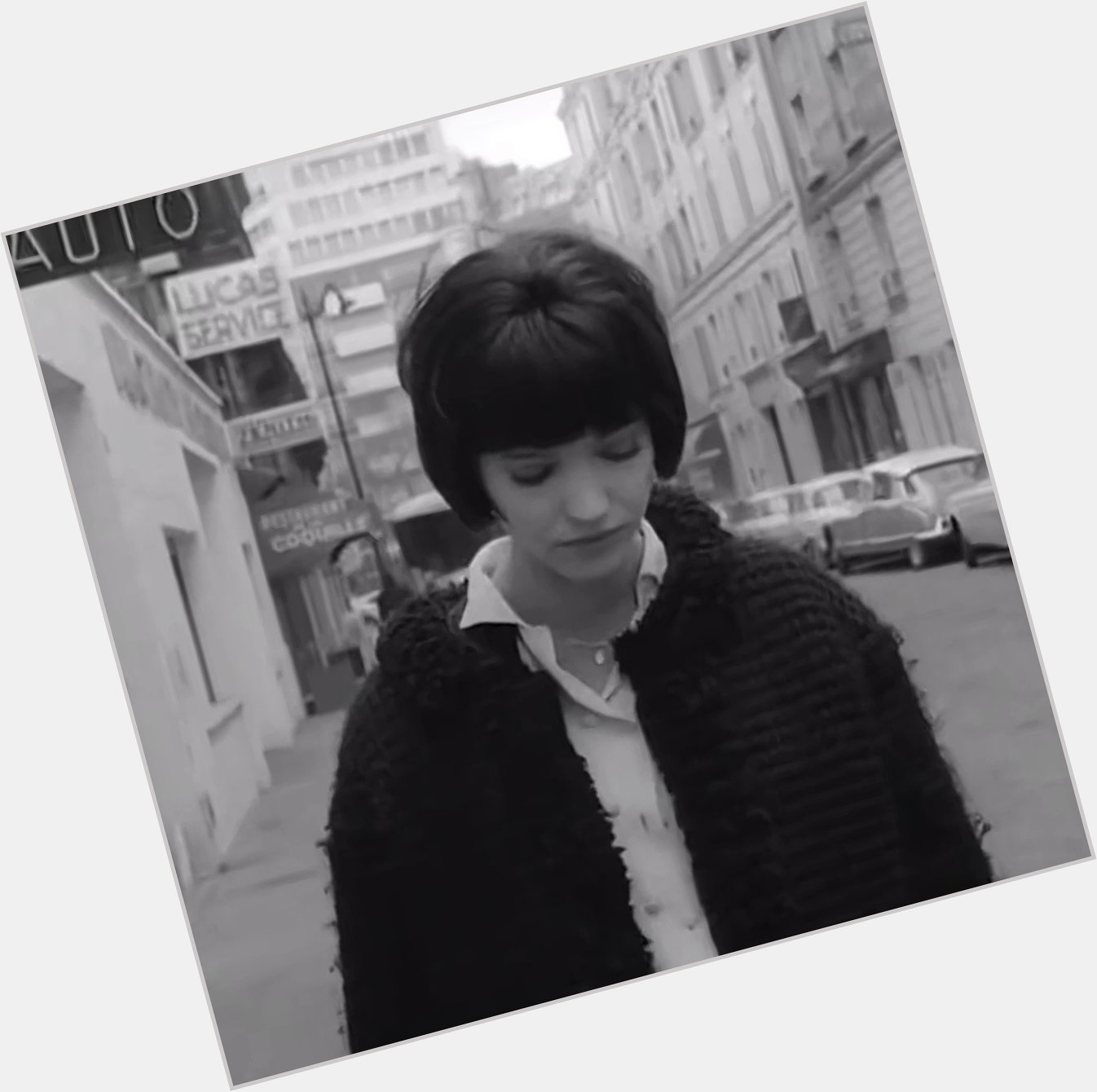 Happy birthday to the person who invented smoking and french new wave, anna karina 