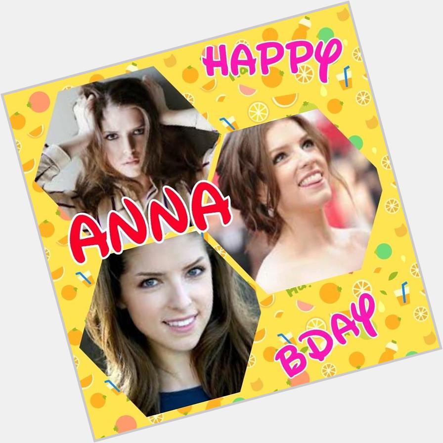 HAPPY BIRTHDAY 
ANNA KENDRICK!!   More birthday to come
Wish you all the best
I love you Anna!! 
God bless!! 