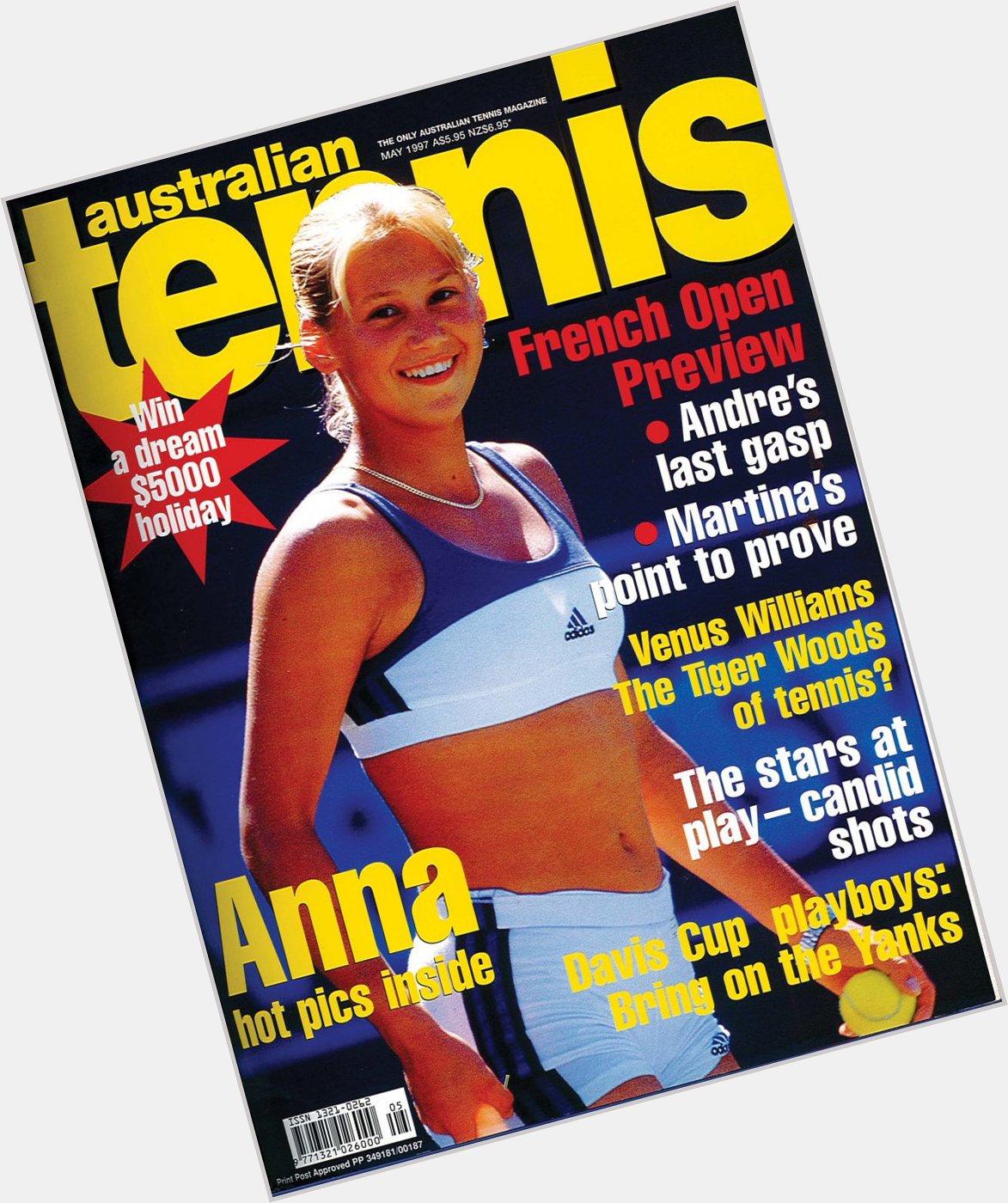Happy birthday today to Anna Kournikova - a 12-time cover star between 1996-2003! 