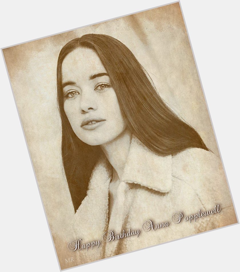 Happy Birthday Anna Popplewell!  (Anna doesn\t have any social media) 