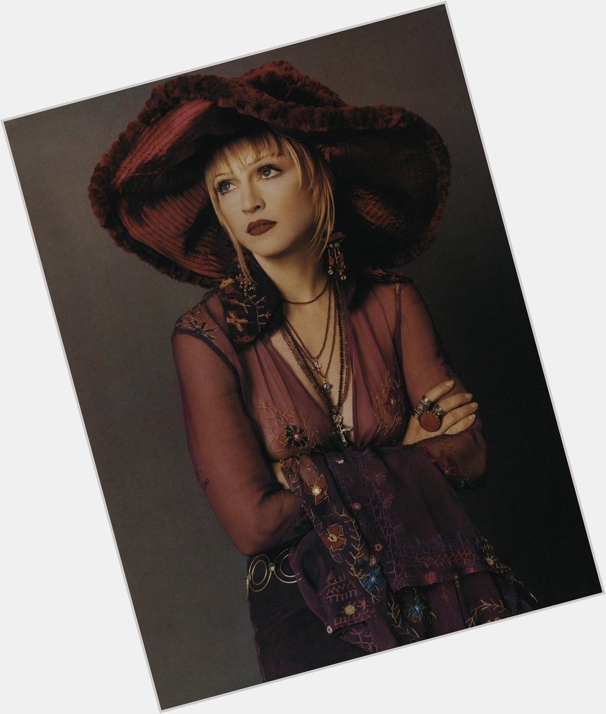  in Anna Sui for shot in October 1992 by Steven Meisel. Happy birthday! xxx Anna 