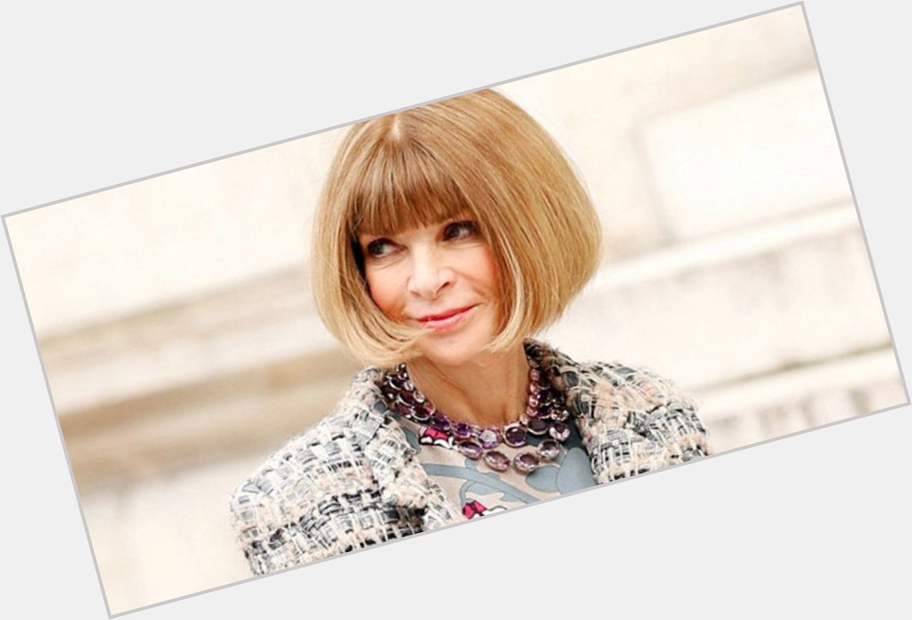 Happy birthday Anna Wintour! We can\t wait to wake up each morning just like you do:  