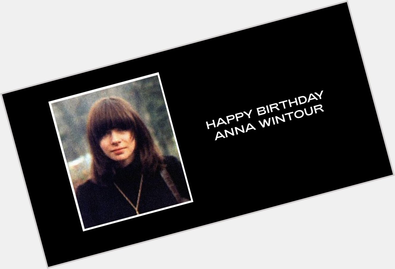 Beyoncé wishes Anna Wintour a happy 72nd birthday. 