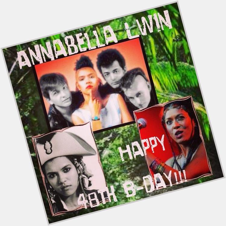 Annabella Lwin 

( V of Bow Wow Wow )

Happy 48th Birthday 2 U!!!

31 Oct 1966  