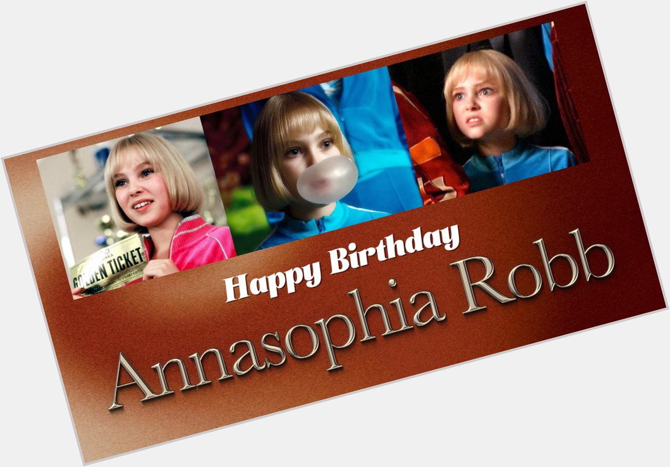 Happy birthday to AnnaSophia Robb ( who turns 28 today! 