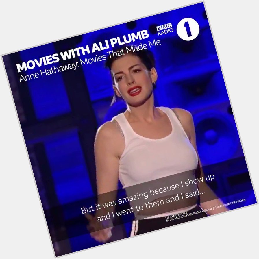 Happy Birthday, Anne Hathaway!  To celebrate, here\s a reminder of Anne\s truly iconic lip-sync 