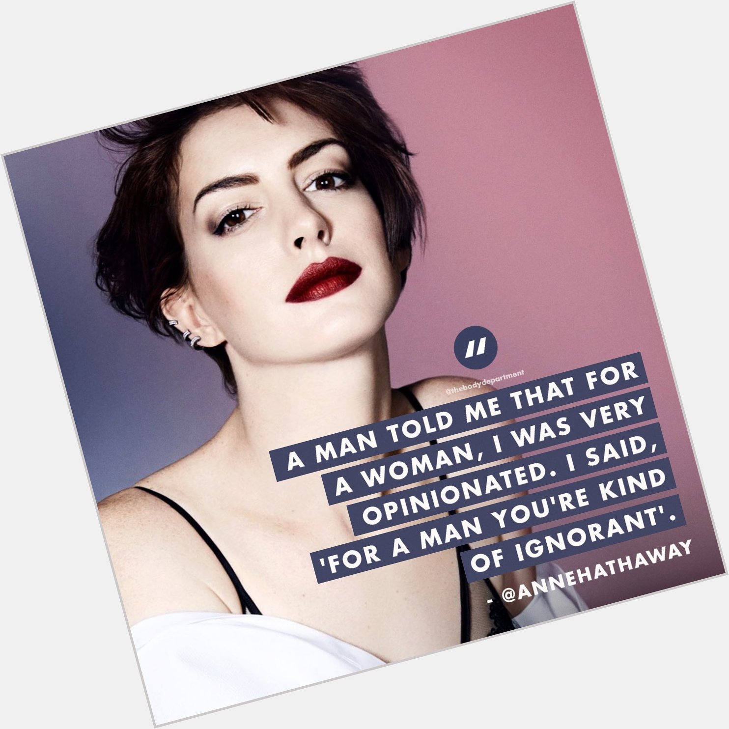 Screaming Happy Birthday to the lovely Anne Hathaway! 