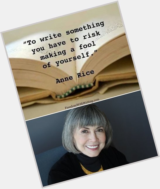 Happy birthday Anne Rice! Which of her novels is your favorite?   
