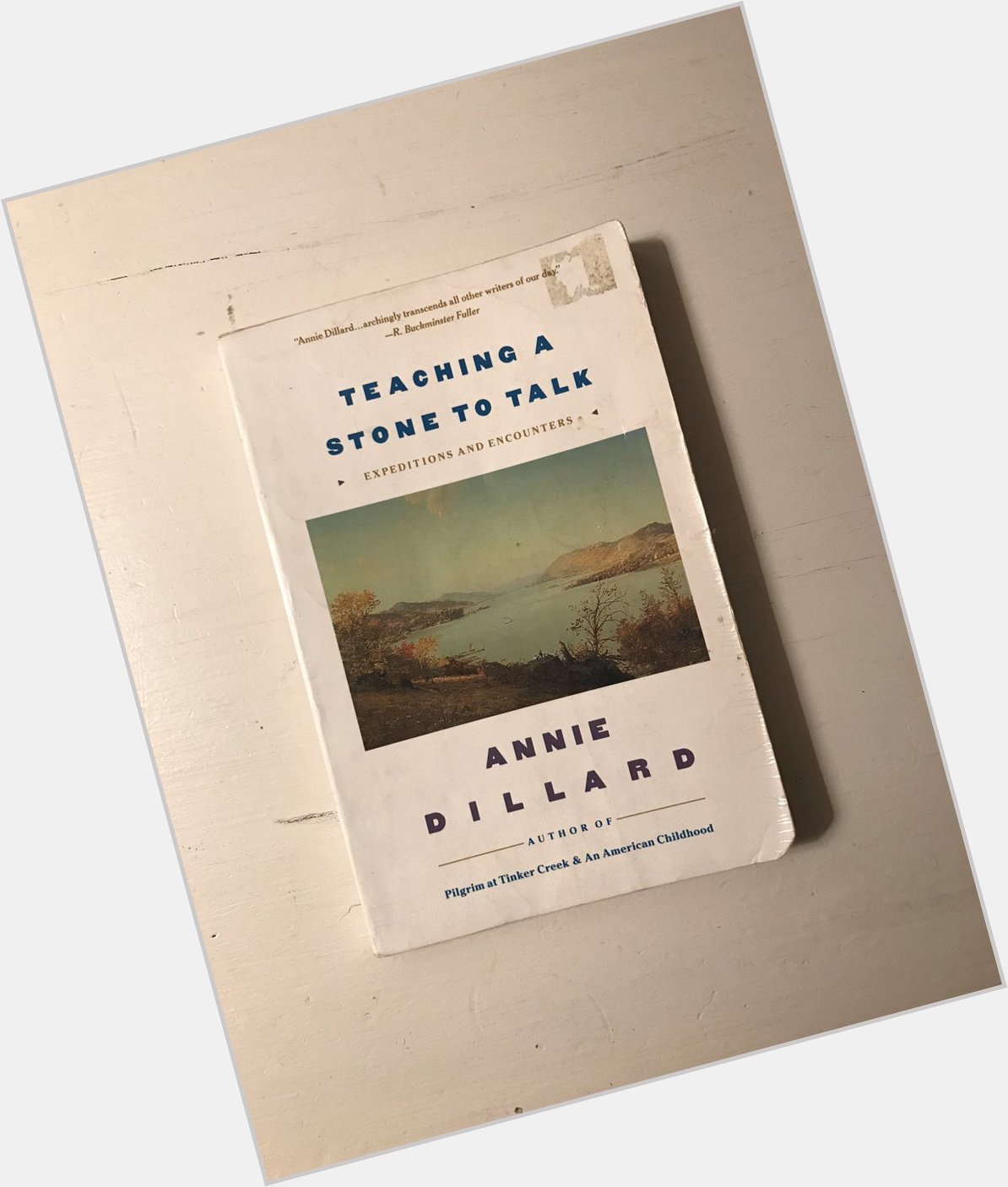 \"One turns at last even from glory itself with a sigh of relief.\"

Happy Birthday Annie Dillard 
