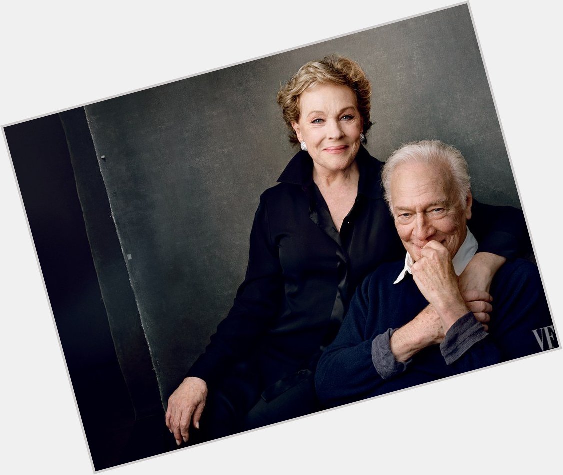 Happy 82nd birthday Julie Andrews.
With Christopher Plummer in a marvellous 2015 photograph by Annie Leibovitz 