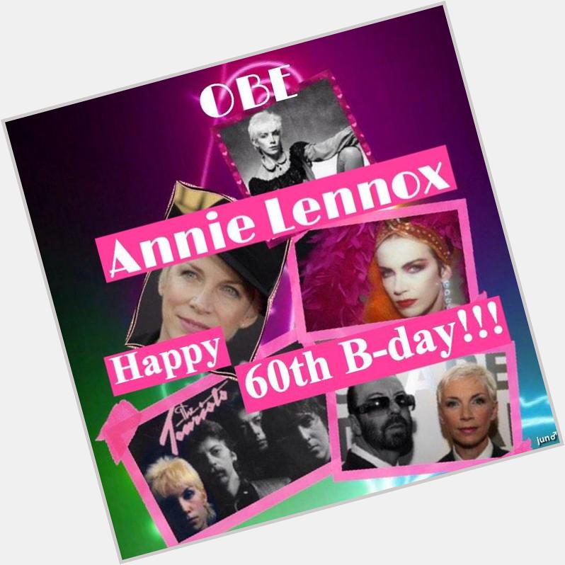 OBE 

Annie Lennox 

( V & Synth of Eurytmics , The Tourists )

Happy 60th Birthday!!!  