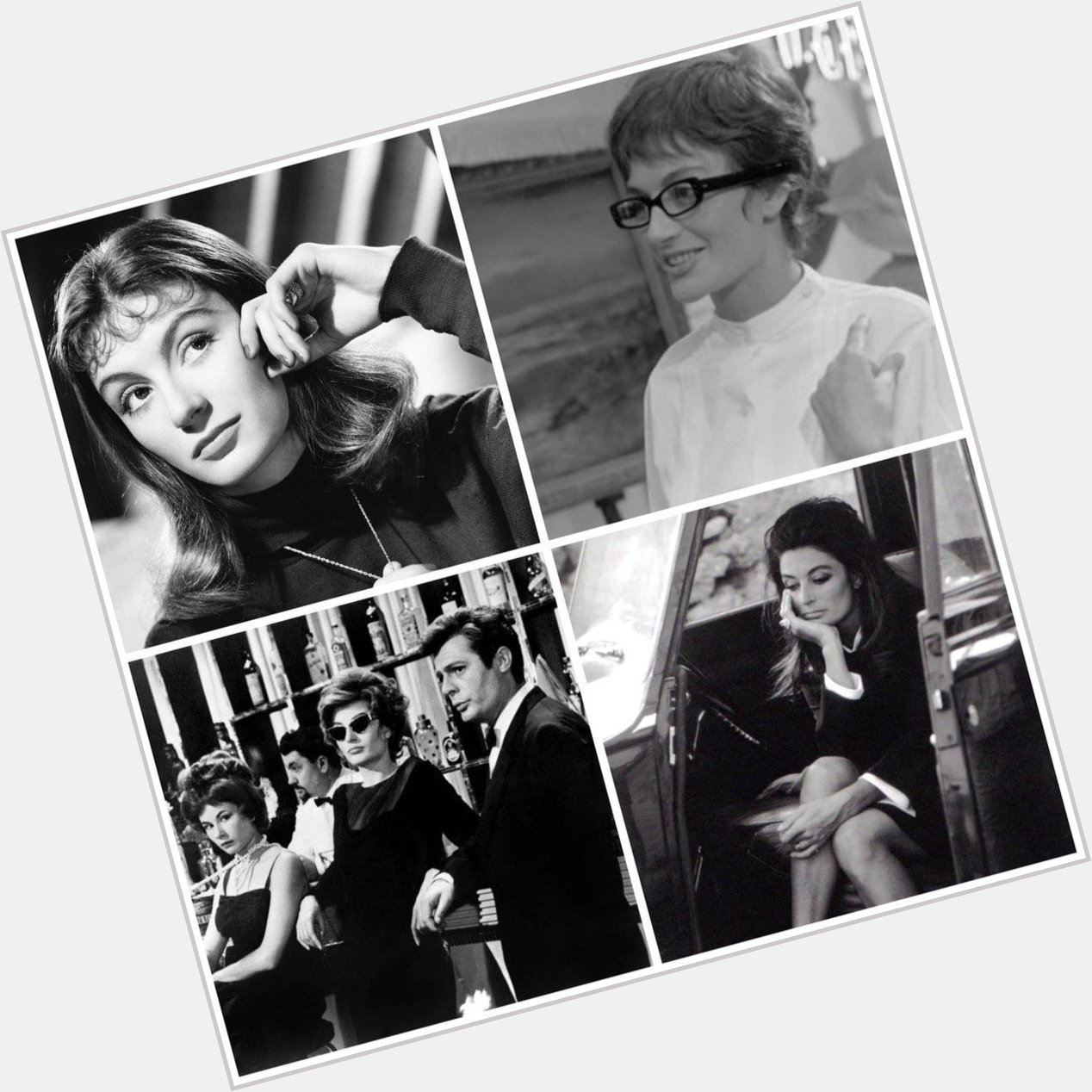Happy birthday to the fascinating French actress Anouk Aimee.  
