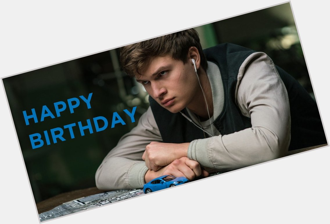 Wishing a Happy Birthday to the talented Ansel Elgort! Catch him in Baby Driver  