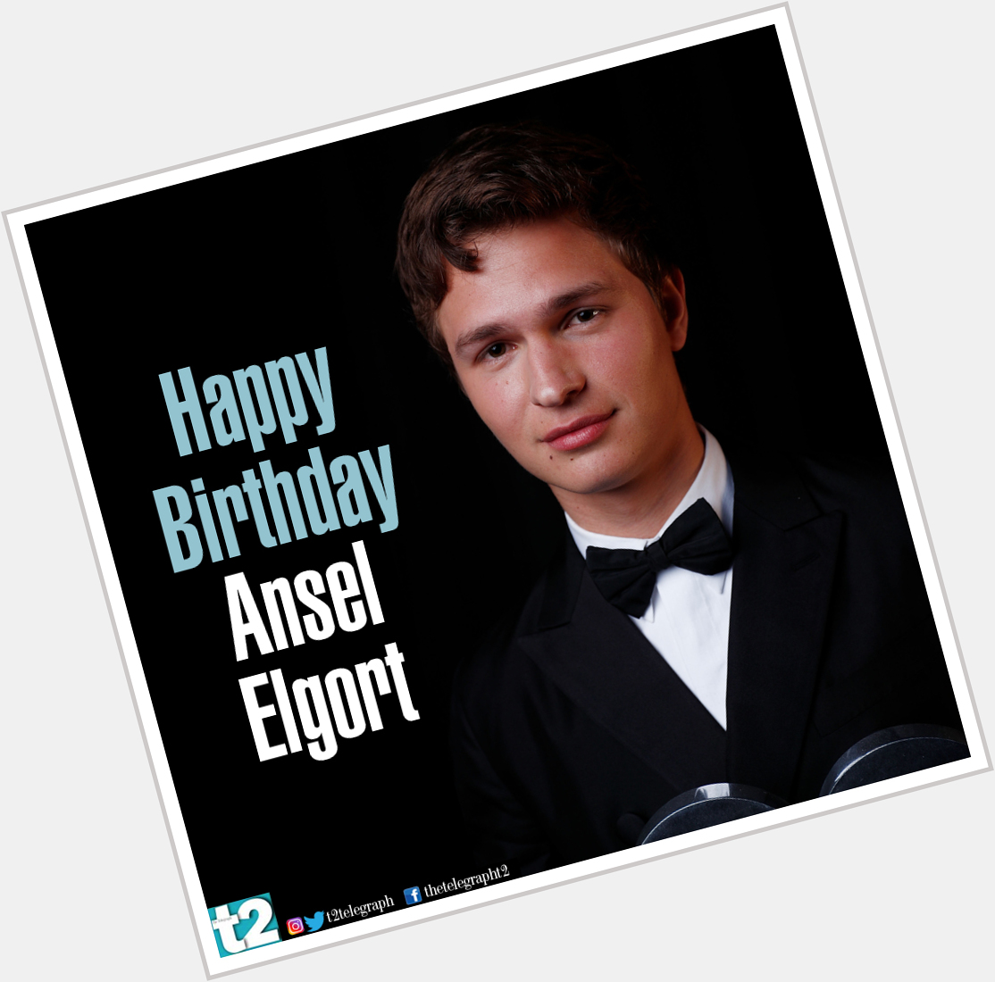 He\s the handsome Gus and the daredevil \baby driver\. Happy birthday, Ansel Elgort! 