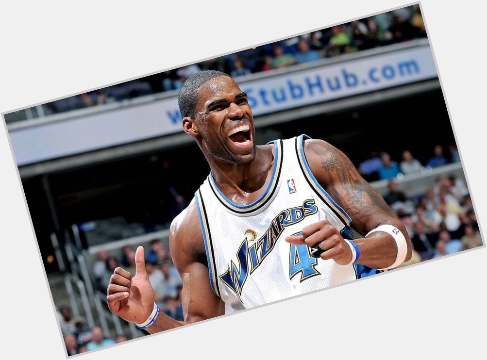 Remember when.... 
Happy Birthday Antawn Jamison! 