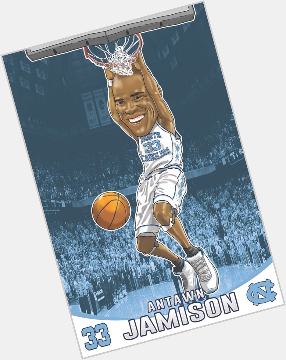 Happy Birthday to Tar Heel Legend and National Player of the Year, Antawn Jamison   