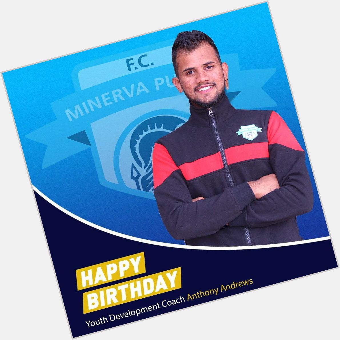 Join us wishing our youth development coach Anthony Andrews a very happy birthday 