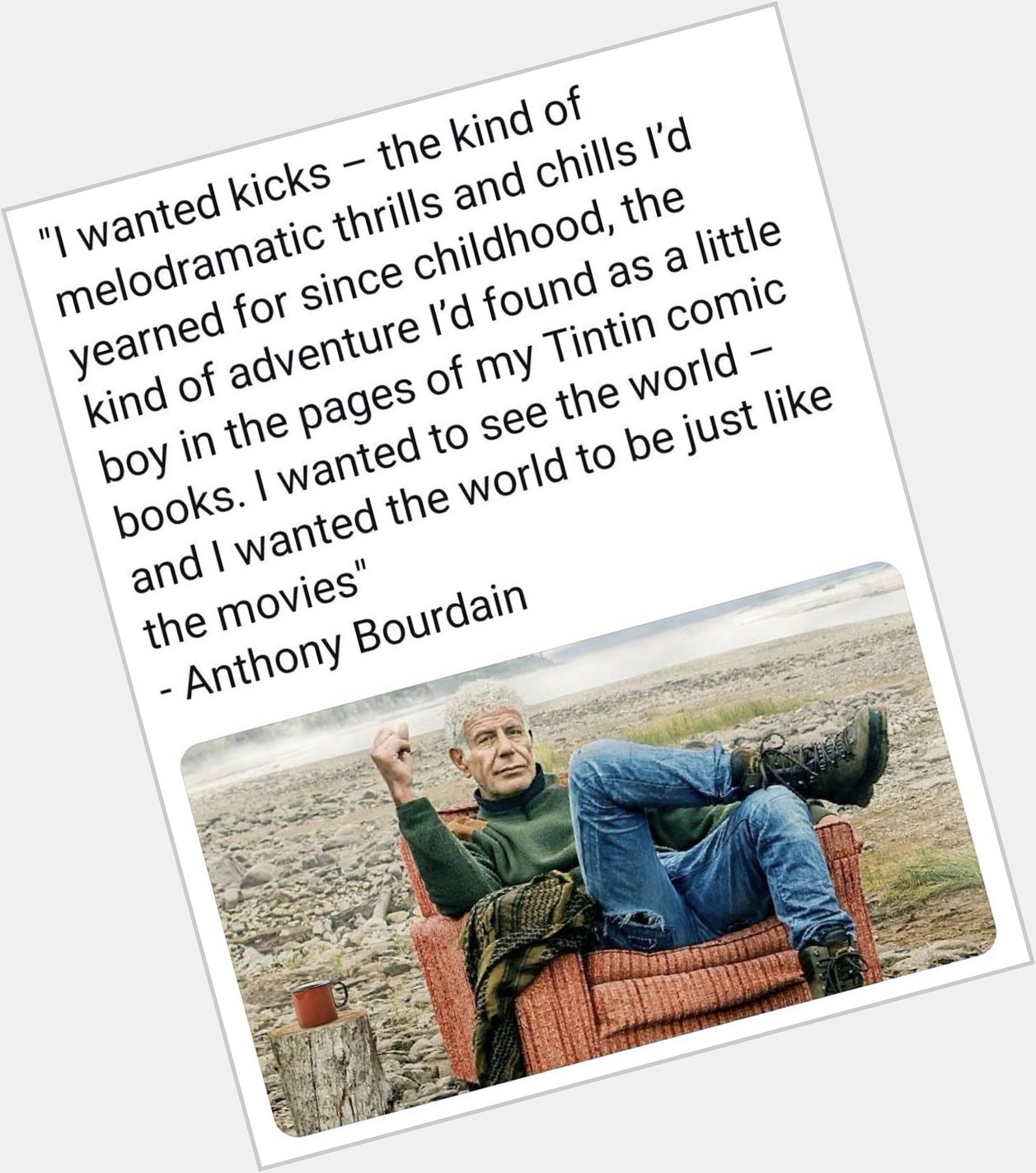 Happy birthday Anthony Bourdain 
