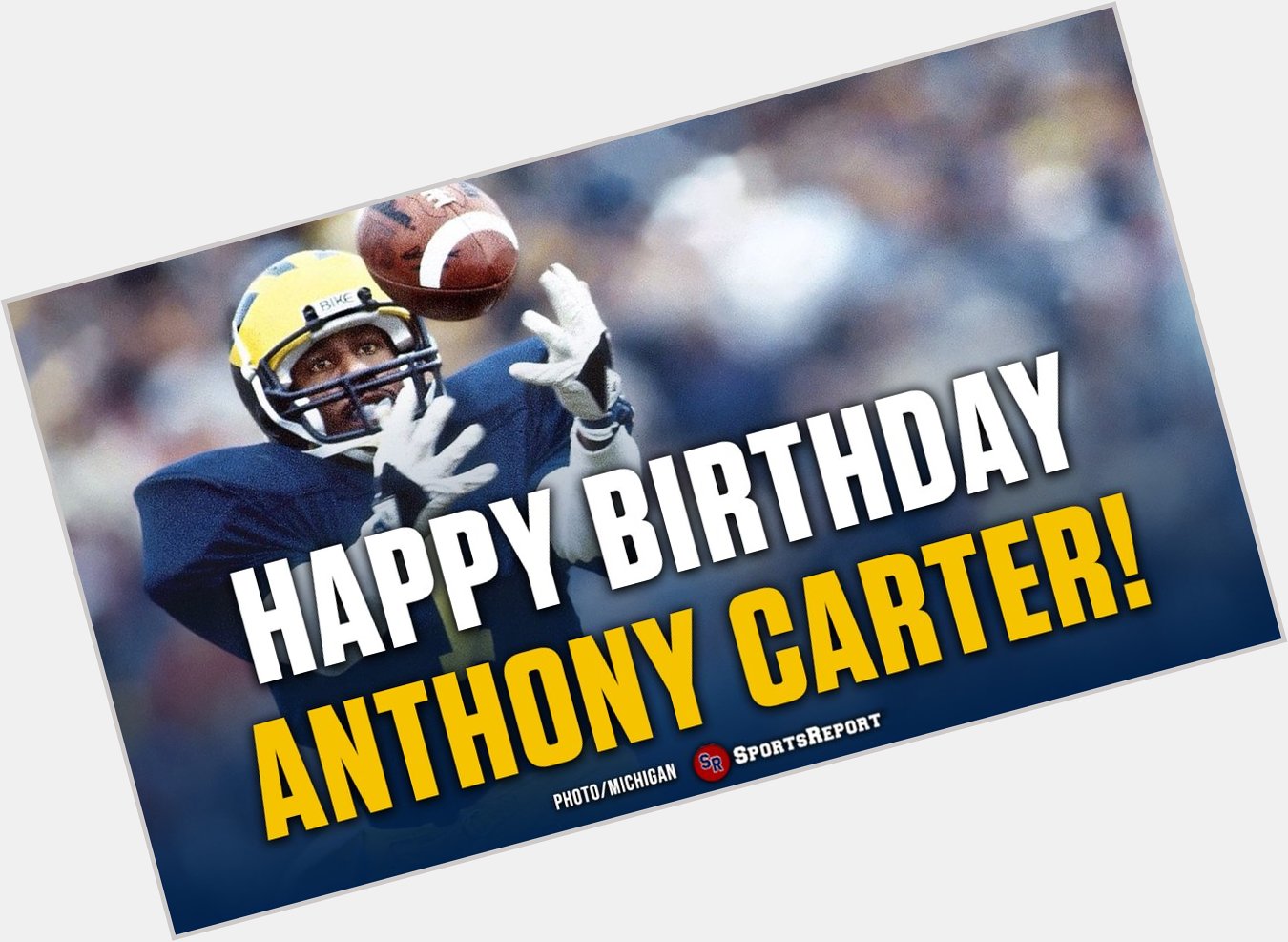  Fans, let\s wish legend Anthony Carter a Happy Birthday! 