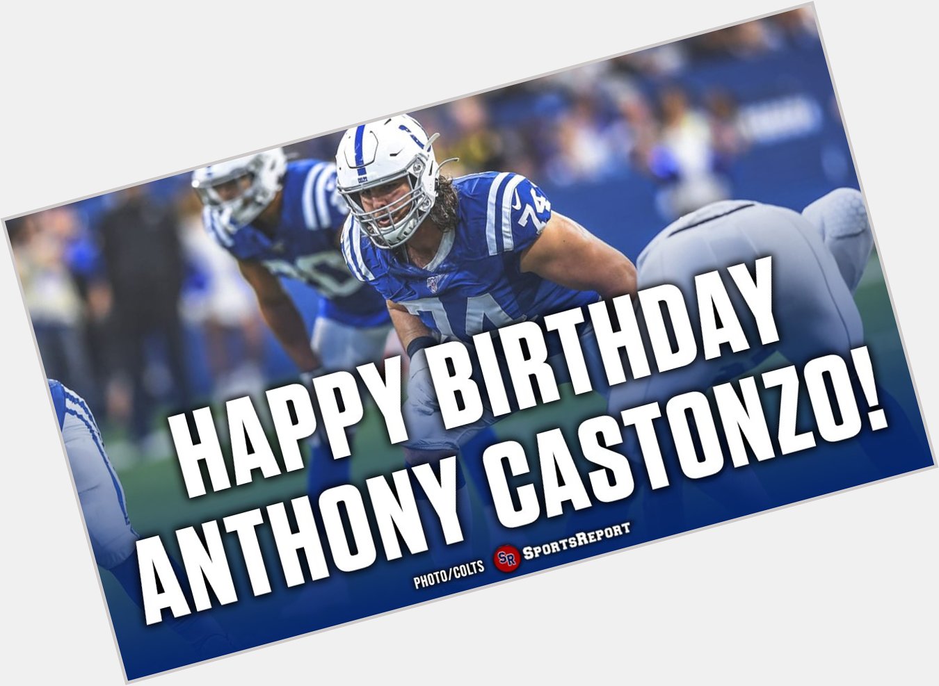  Fans, let\s wish Anthony Castonzo a Happy Birthday! GO COLTS!! 