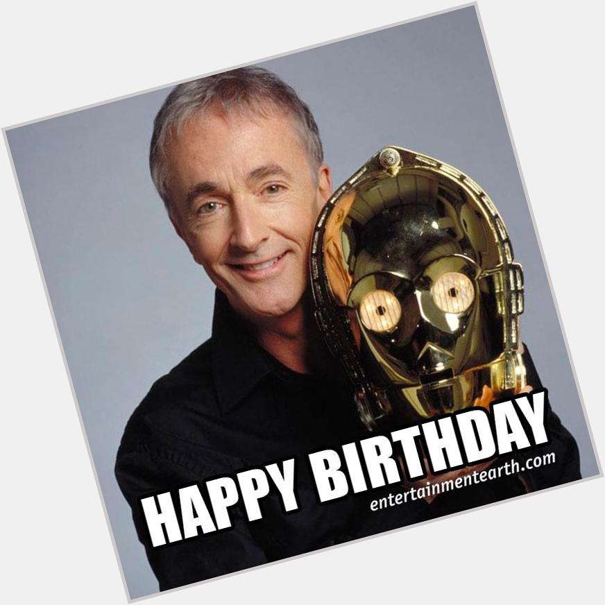 Happy 69th Birthday to Anthony Daniels of Star Wars ! Shop Collectibles:  