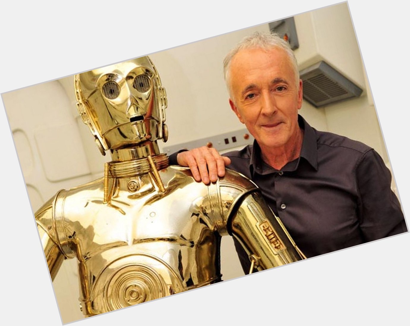 Happy Birthday Anthony Daniels! We love you C-3PO! 