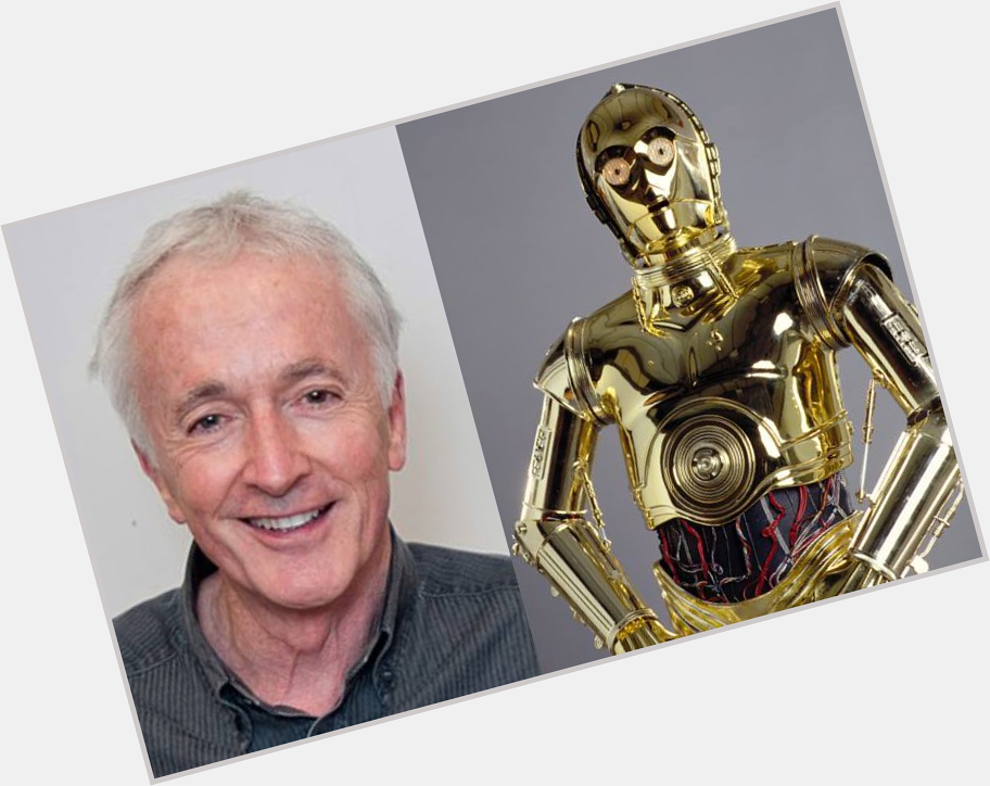 Happy Birthday to Anthony Daniels, the actor who played C-3PO in the Star Wars franchise! 