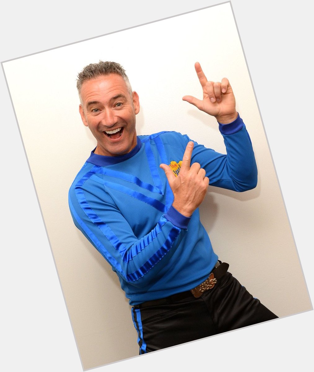 Happy 55th Birthday to Anthony Field! The Blue Wiggle.      