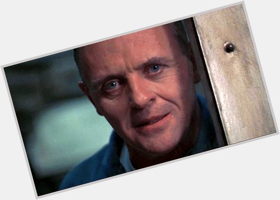 Happy Birthday to Anthony Hopkins, here in THE SILENCE OF THE LAMBS! 