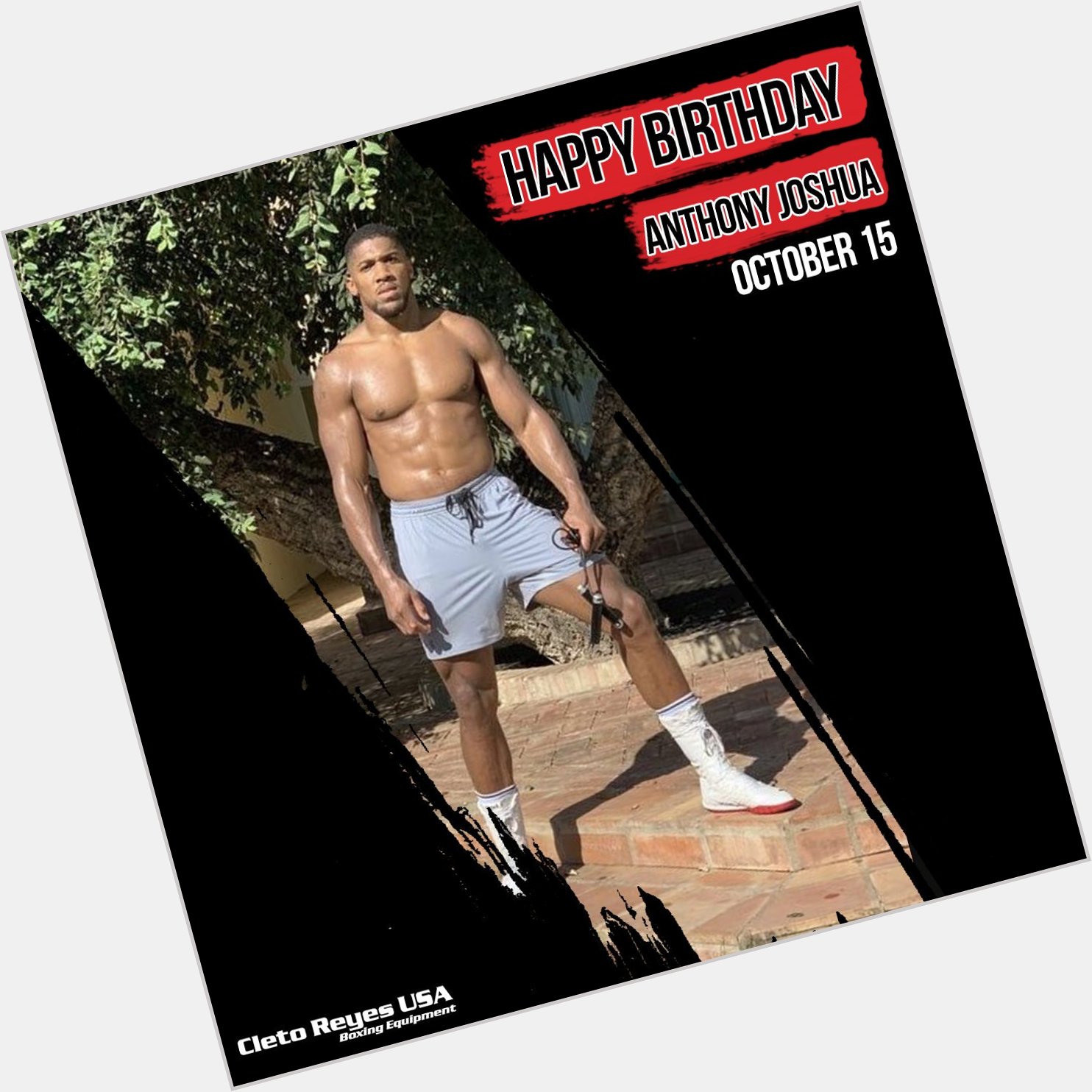 Happy Birthday to this guy  Anthony Joshua 