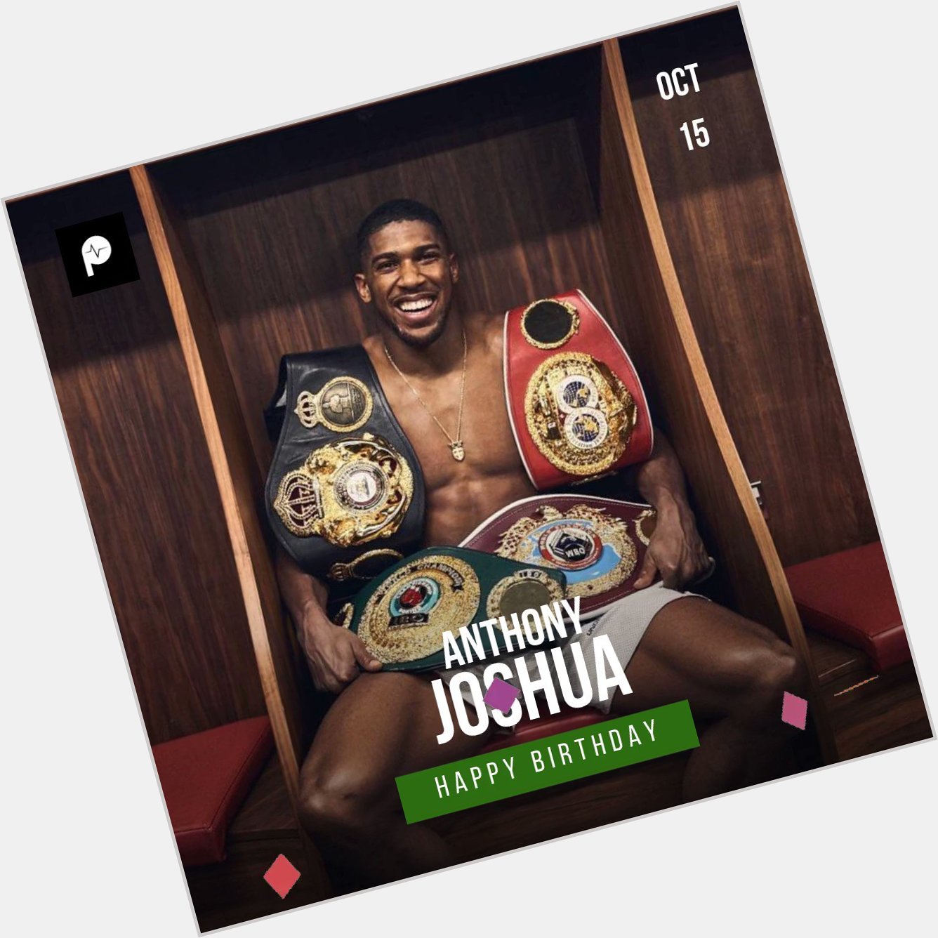 Happy birthday to former world heavyweight champion and one of our own      Anthony Joshua     