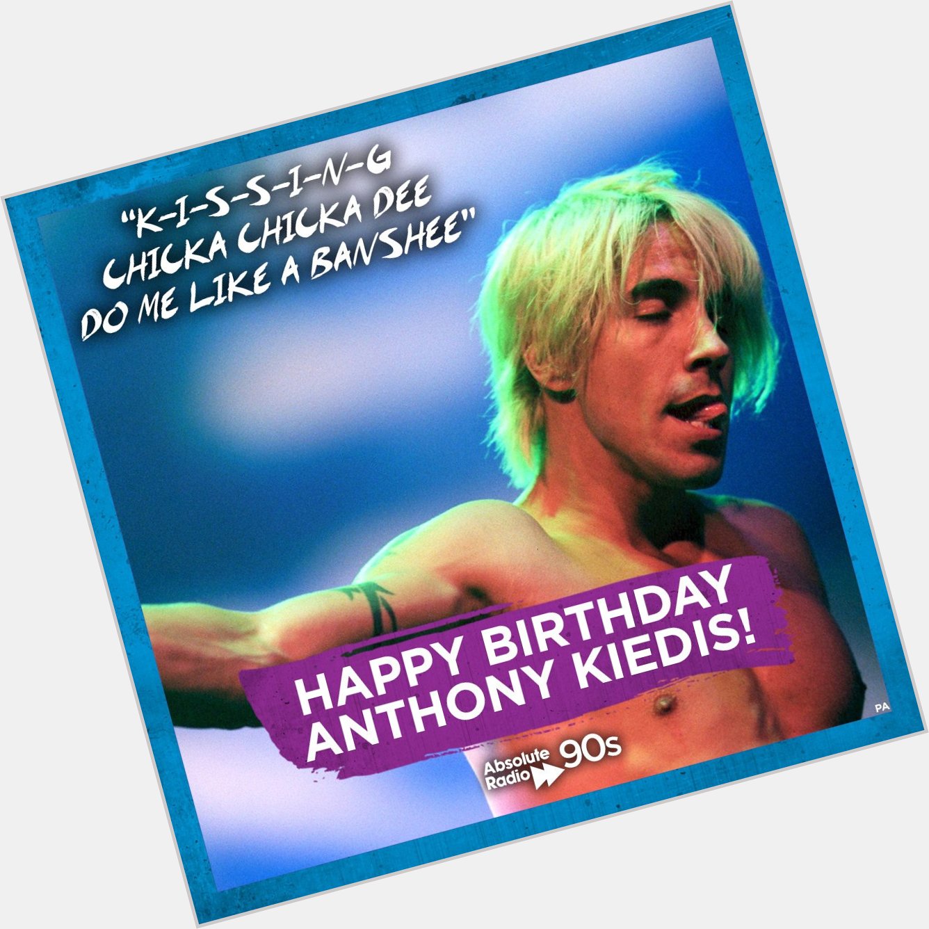 Happy birthday to frontman Anthony Kiedis!
What\s your favourite lyric from his canon of excellence? 