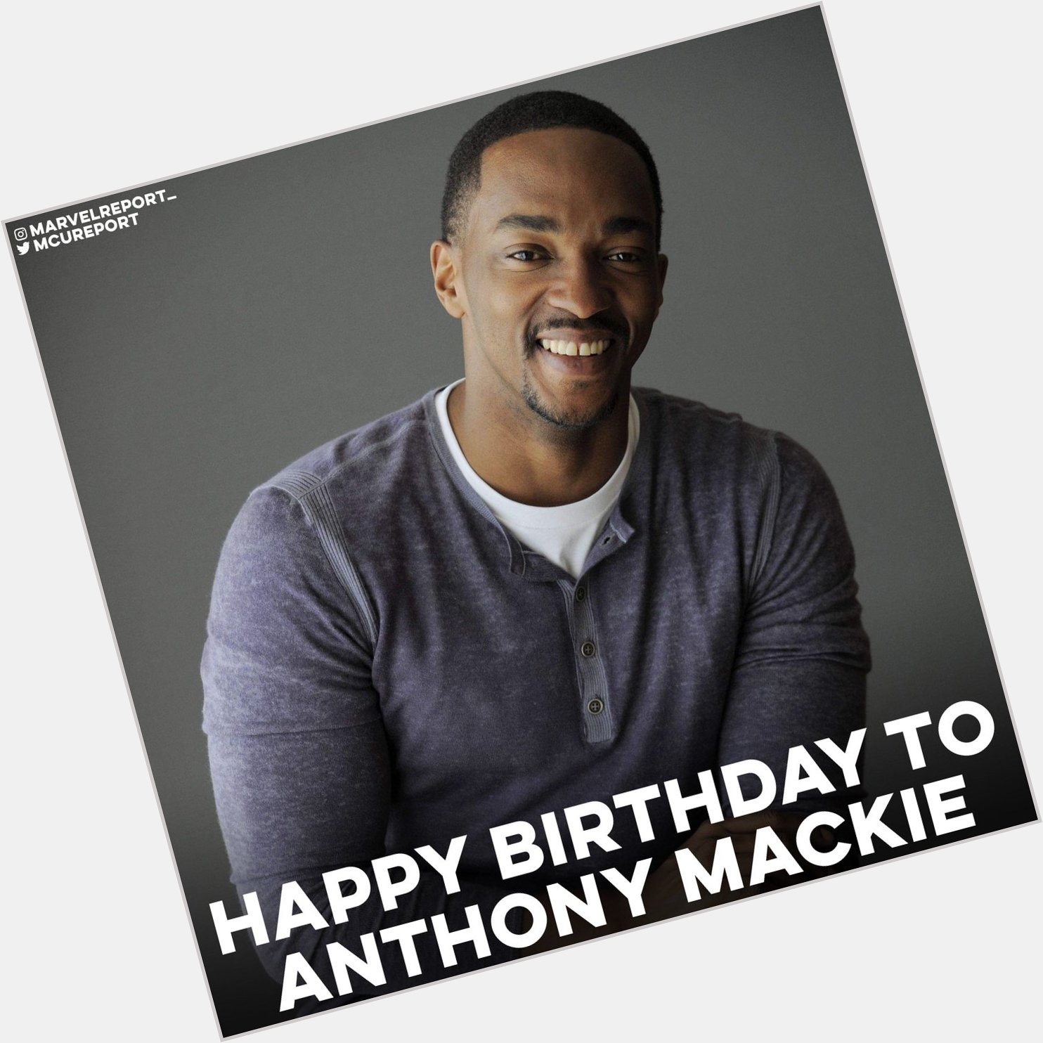 Happy Birthday to Anthony Mackie who turns 43 today 