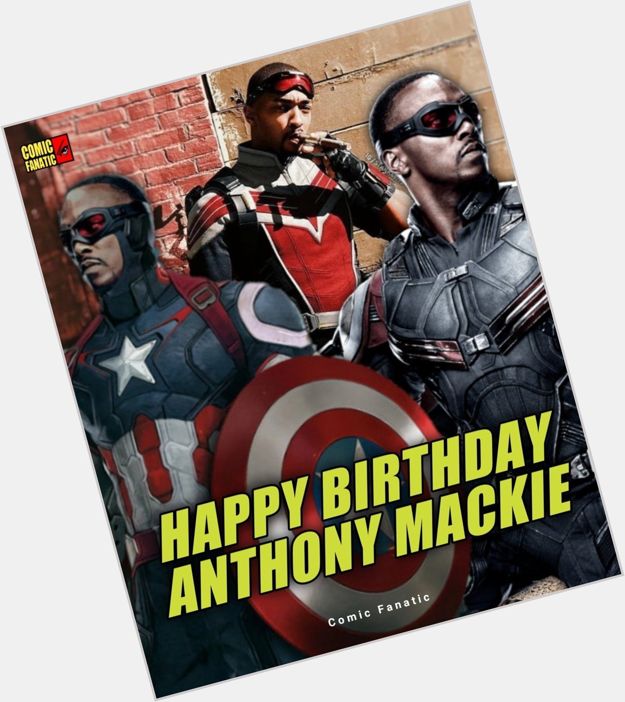 Happy 42nd birthday, Anthony Mackie!     