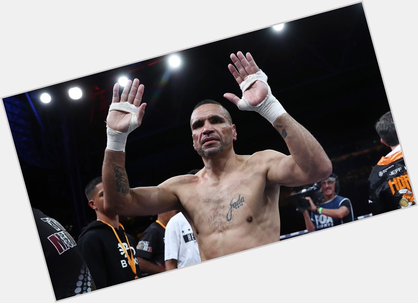 The man, the mouth, the legend. 

Happy birthday, Anthony Mundine. 