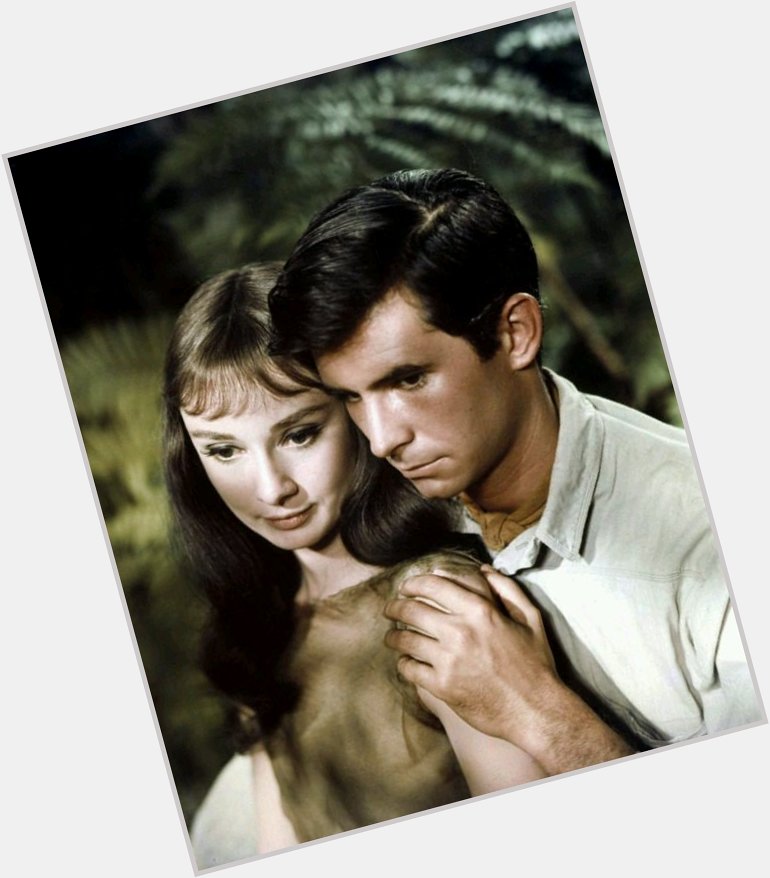 Happy Birthday Anthony Perkins! Seen here with Audrey Hepburn in Green Mansions, 1959 