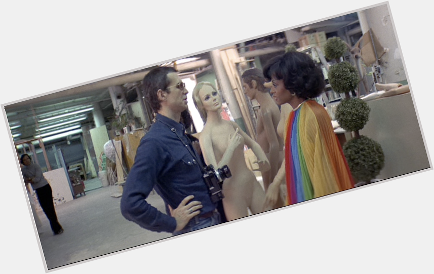 Happy Birthday to today\s über-cool celeb w/an über-cool camera: ANTHONY PERKINS w/Diana Ross in 1975\s \"Mahogany\" 
