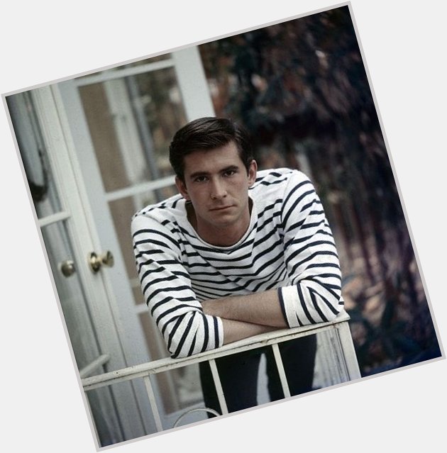 Happy heavenly birthday to anthony perkins!  we all need him to aggressively point at us every once in a while 